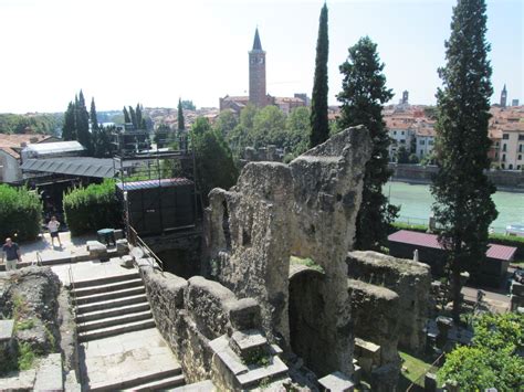 A piece of history and Roman architecture in Verona.