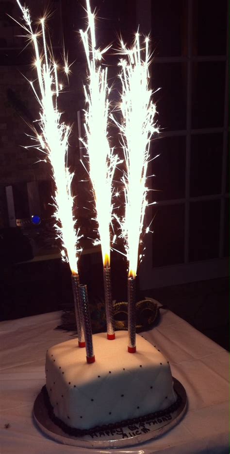 Pin on Kathy's Kakery | Birthday cake with candles, Birthday cake sparklers, Cake sparklers