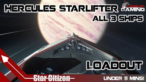 Star Citizen C2 M2 A2 Hercules Starlifter Beginner Friendly PvE Loadout - YouTube