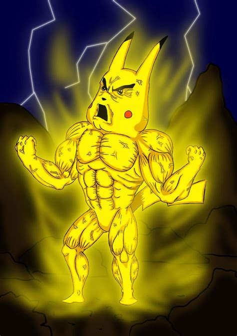 Pikachu power up, HOOOOO by NovaGraph on DeviantArt