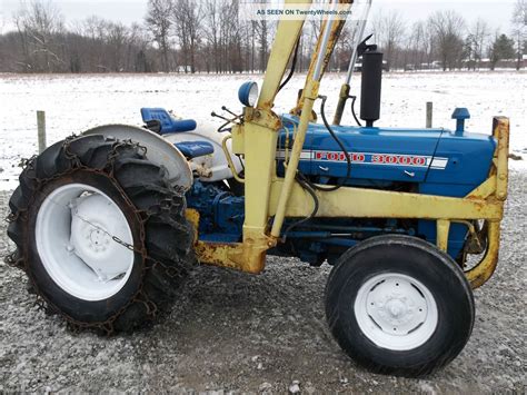 Ford 3000 Tractor & Front Loader - Diesel