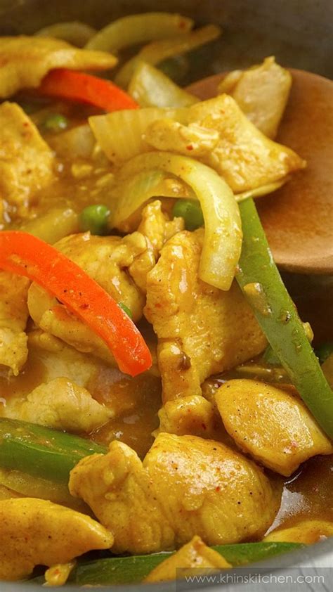 Chinese Chicken Curry - Khin's Kitchen - Quick and Easy Recipes