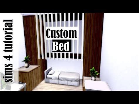 Functional Bedroom Ideas Sims 4 using PLATFORMS #shorts - YouTube ...