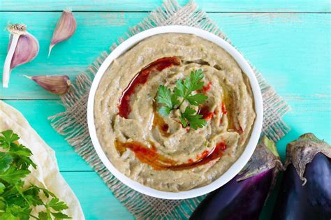 Roasted Eggplant Hummus Recipe