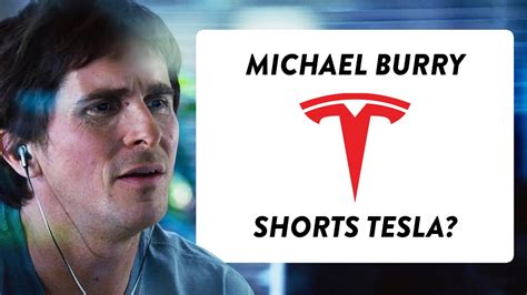 Michael Burry Just SHORTED Tesla Stock! - YouTube