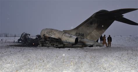 U.S. Military Plane Crashed in Afghanistan, Officials Confirm - The New ...