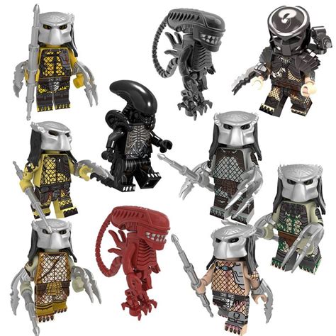 Alien vs. Predator Minifigures Lego Compatible Alien set