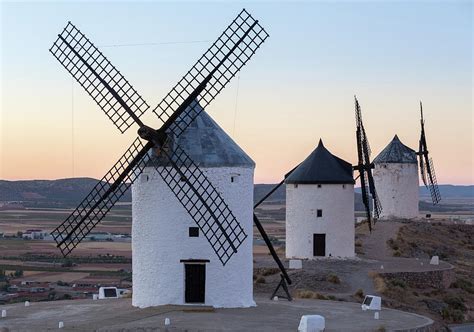 Windmill at Consuegra, La Mancha, Spain Photograph by Steven Heap ...