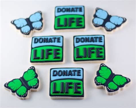 Organ Donor Awareness Cookies | Organ donation awareness, Organ donor, Heart transplant party