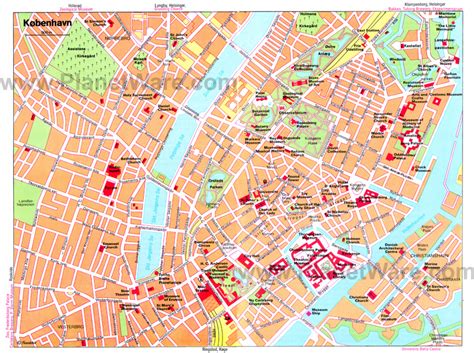 Printable Map Of Copenhagen - Printable Maps