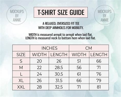 Men's Champion T-shirt S XXL Size Chart Printful Tee Guide Mockup JPEG Download - Etsy