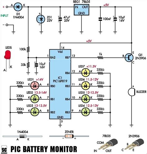 Battery Diagram In A Circuit