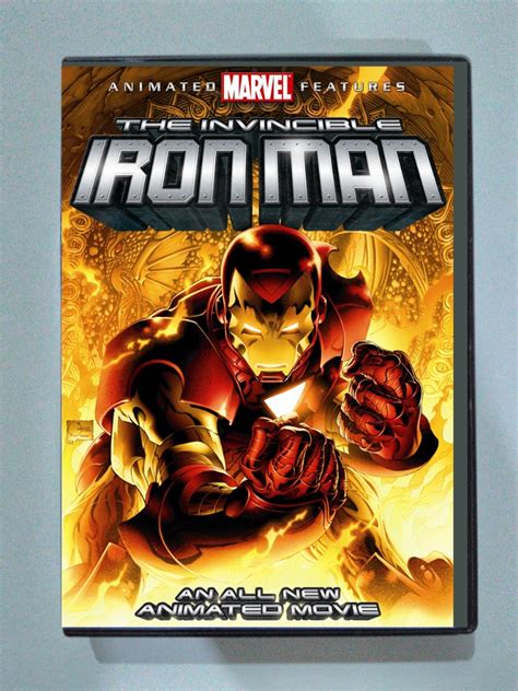 THE INVINCIBLE IRON-MAN (2007) ANIMATED MOVIE DVD, Hobbies & Toys, Music & Media, CDs & DVDs on ...