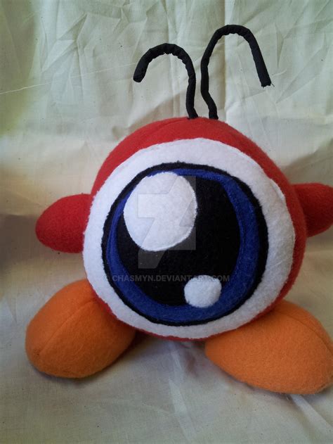 Waddle Doo Plush from Kirby by chasmyn on DeviantArt