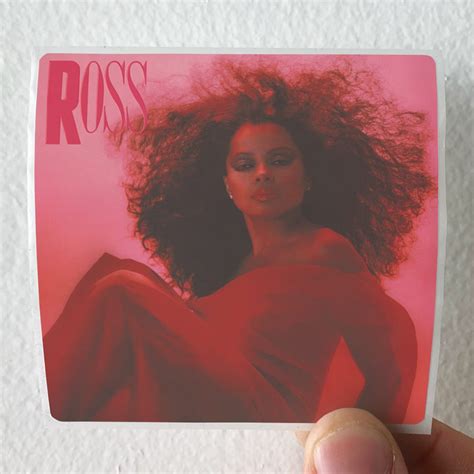 Diana Ross Ross Album Cover Sticker