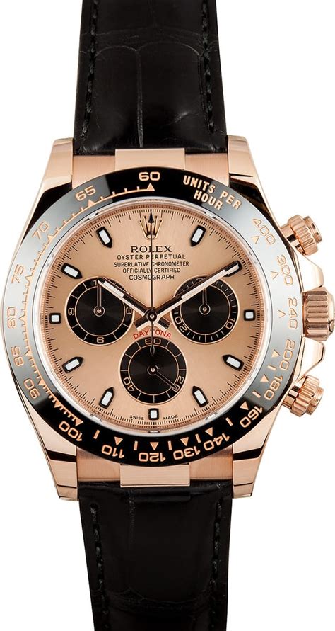 Rolex Daytona Rose Gold - Buy 100% Rolex at Bob's