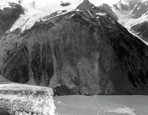 Lituya Bay 1958 Tsunami Landslide Photograph by Us Geological Survey ...