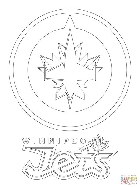 Winnipeg Jets Goalies Coloring Pages - Coloring Home