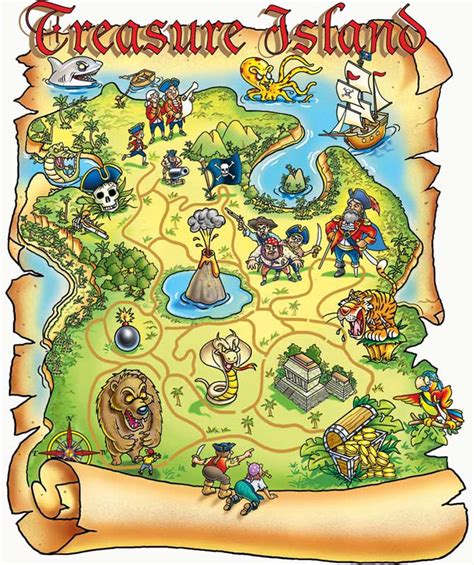 Treasure Island Maps