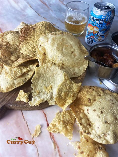 Poppadom Recipe From Scratch | Authentic Papads | Curry Guy