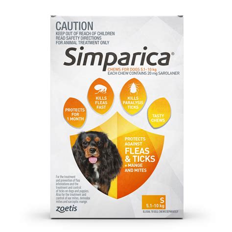 Simparica Flea & Tick Tablets for Dogs | Dog Tablets