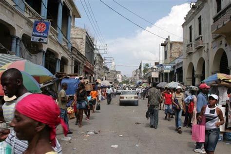 Port au prince, Capital city, Street view