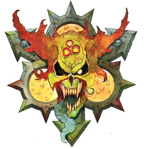 Nurgle Symbol - Art by Wayne England - 40K Gallery | Warhammer 40k ...