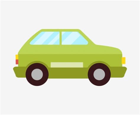 Car Sedan Clipart Hd PNG, Green Car Cartoon Car Hand Drawn Sedan Moving Car, Car Clipart ...