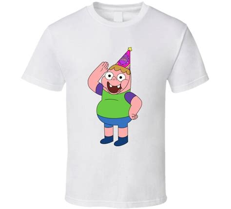 Clarence Cartoon Network White Funny T Shirt by CrescendoWear