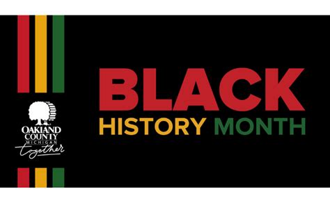 2023 Black History Month Events in Oakland County – Oakland County Blog