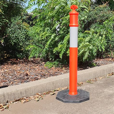 Plastic Bollard Range : T-Top Portable Plastic Bollard