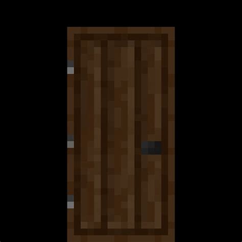 Better Dark Oak Door and Trapdoor Minecraft Texture Pack