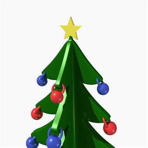 christmas tree 3d model