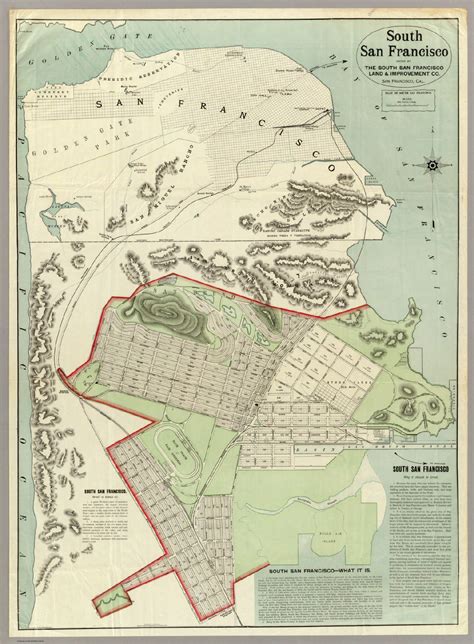 South San Francisco Map - Zone Map