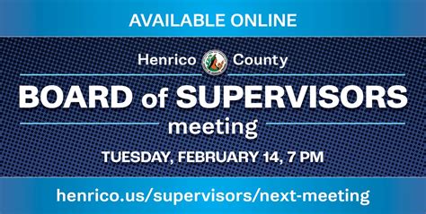 Henrico County Government on Twitter: "The Feb. 14 regular meeting of ...