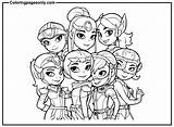 Images Rainbow Rangers Coloring Page  Free Printable Pages sketch template