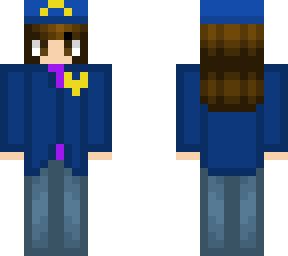 cute police girl | Minecraft Skin