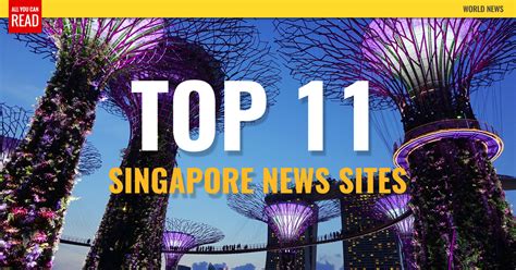 Top 11 Singapore Newspapers & News Media - Singapore News ...