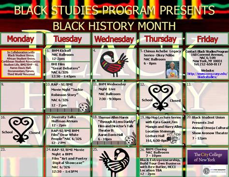 Black History Month Events | The City College of New York