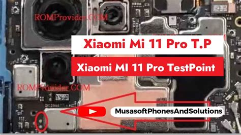 TestPoint for Xiaomi Mi 11 Pro T.P EDL Point #isp to hardreset and Remove FRP 2023 - YouTube