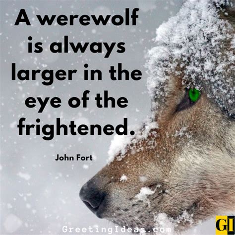 15 Best Werewolf Quotes, Sayings and Proverbs