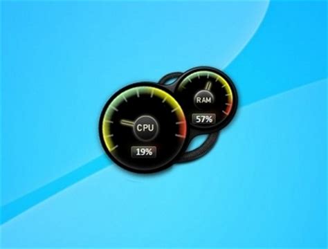 CPU Meter 3 - Free Desktop Gadgets For Windows 10, Windows 8, Windows 7 and Vista