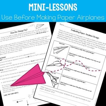 End of Year Activity: Paper Airplane STEM Activities with Lesson Plan