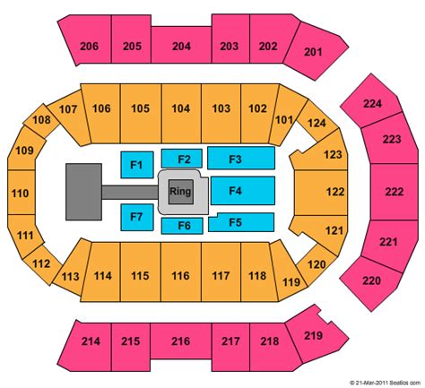 Spokane Arena Seating Chart | Spokane Arena Event Tickets & Schedule