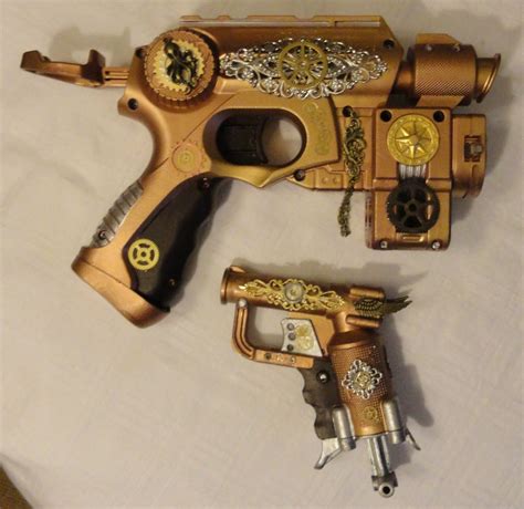 Sparkling Sky: DIY Steampunk Nerf Guns