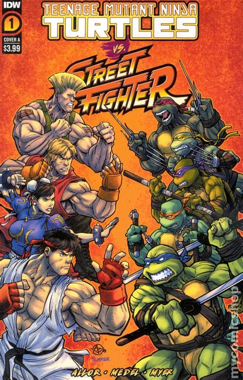 Teenage Mutant Ninja Turtles vs. Street Fighter (2023 IDW) 1A