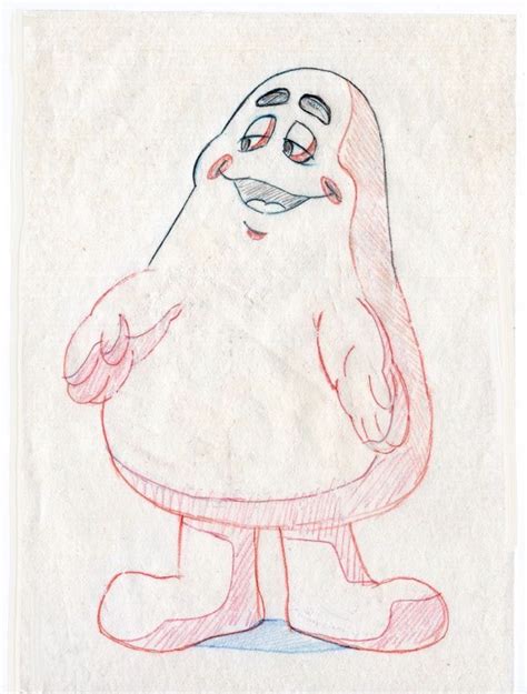 Here’s a nice pencil drawing of Grimace from the 1987 animated video “Ronald and the Adventure ...