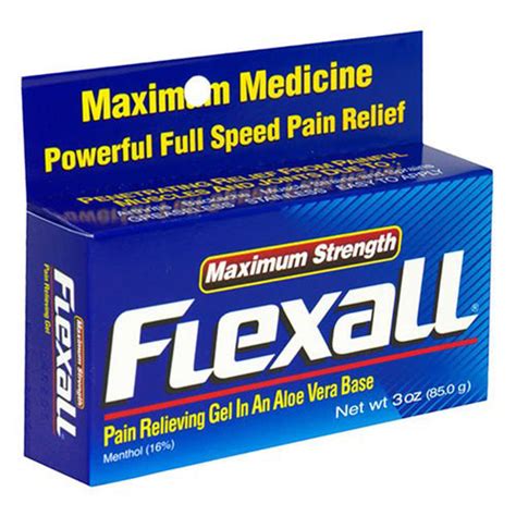 Flexall Maximum Strength Pain Relieving Gel – 3 Oz – Master Value WholeSale