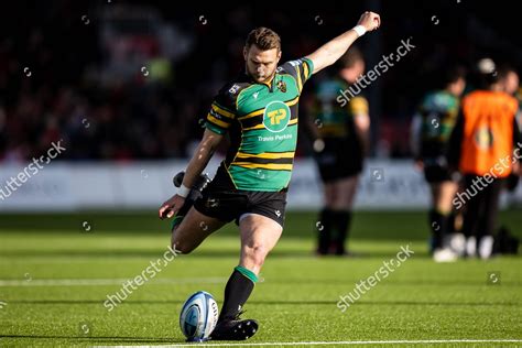 Dan Biggar Northampton Saints Kicks Conversion Editorial Stock Photo ...