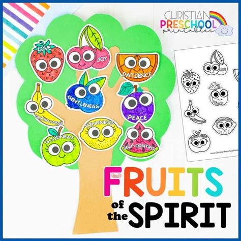 Fruit Of The Spirit Printables - Printable Word Searches